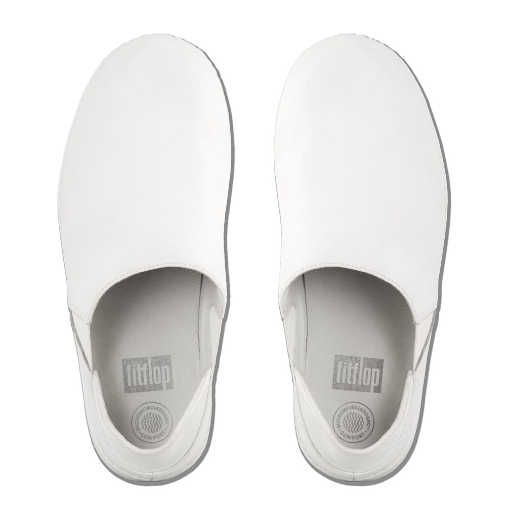 Fitflop Womens Loafers White - Superloafer Leather - CM2371904